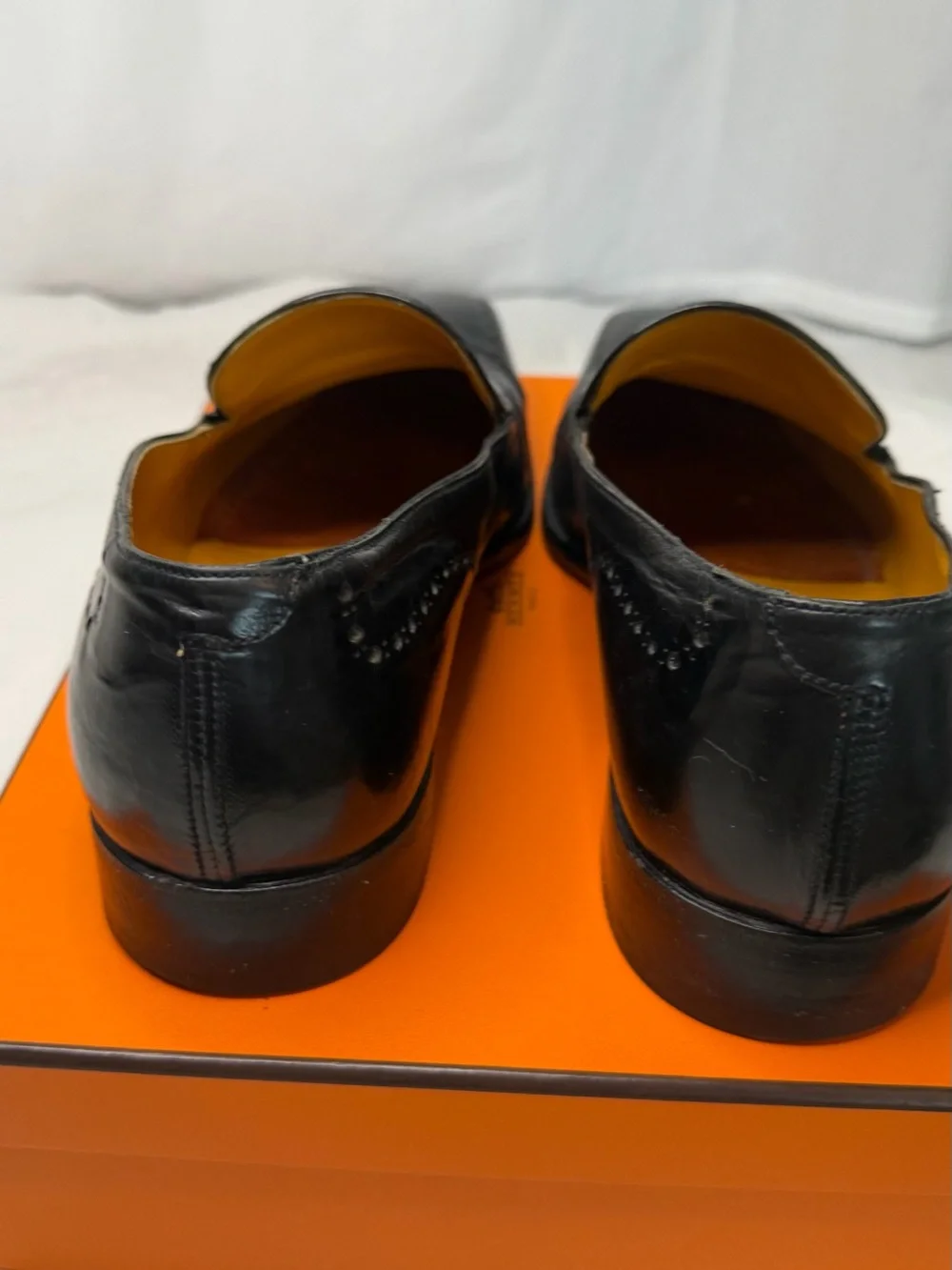 Dolce & Gabbana Black Leather Slip-On Loafers